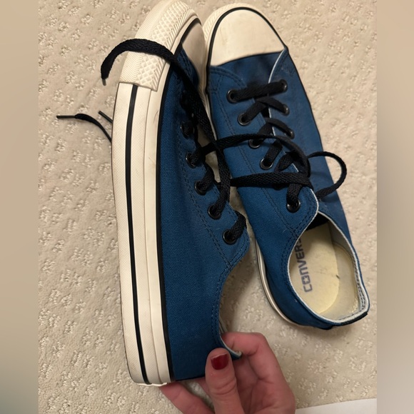 Teal Converse Sneakers Women’s Size 10 - Picture 6 of 12